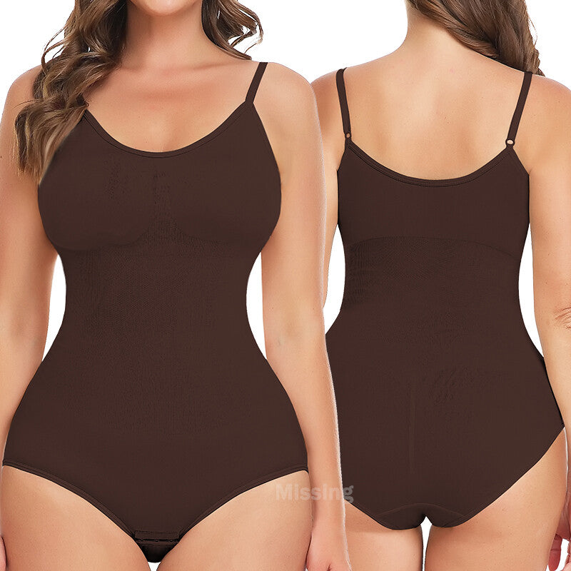 Thong Shapewear Bodysuit Women'S Tummy Control Snatched Full Body Shapewear