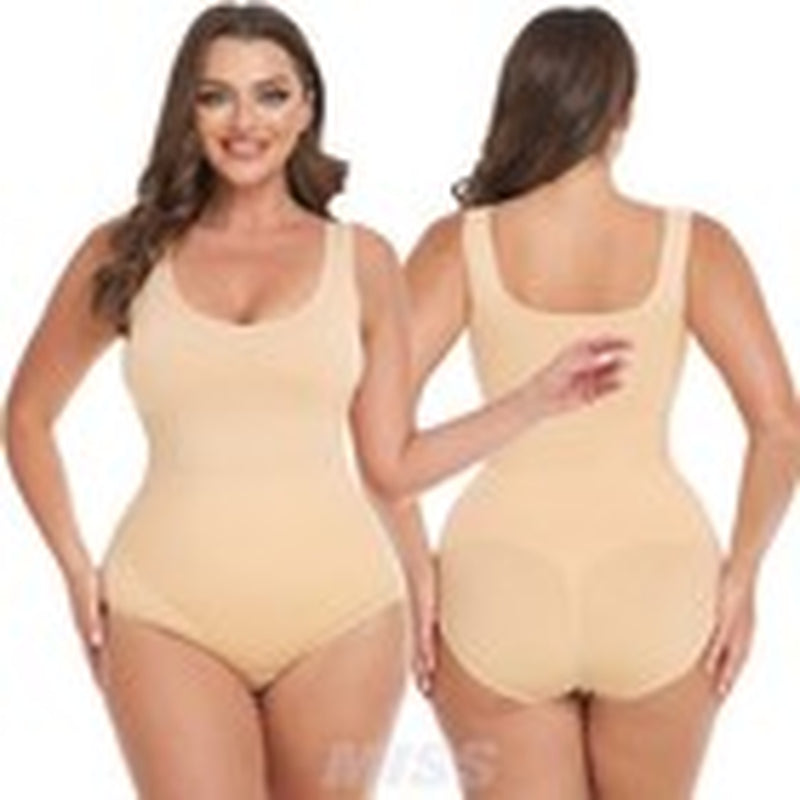 Thong Shapewear Bodysuit Women'S Tummy Control Snatched Full Body Shapewear