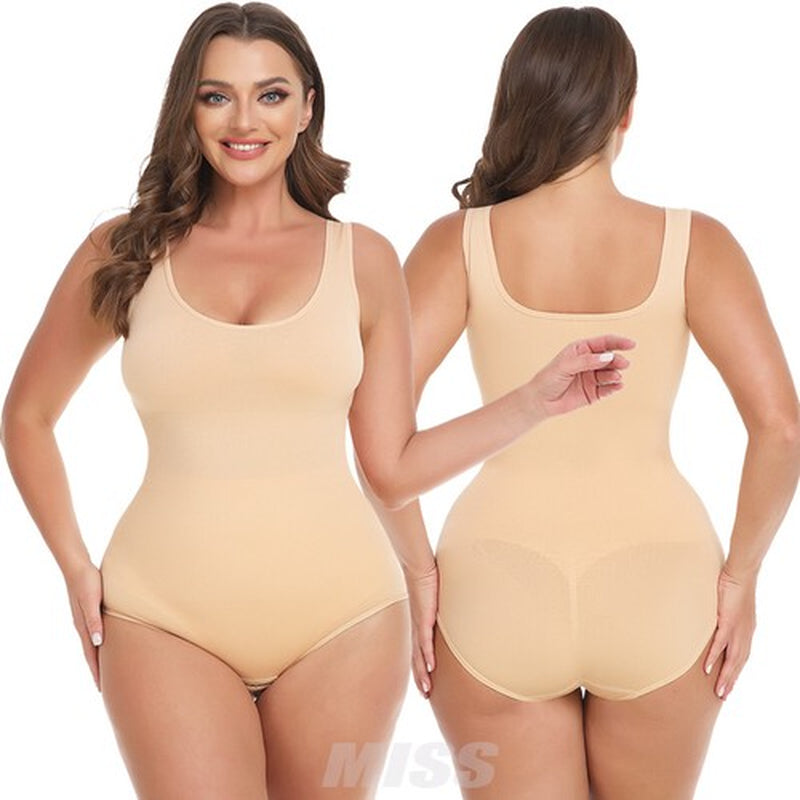 Thong Shapewear Bodysuit Women'S Tummy Control Snatched Full Body Shapewear