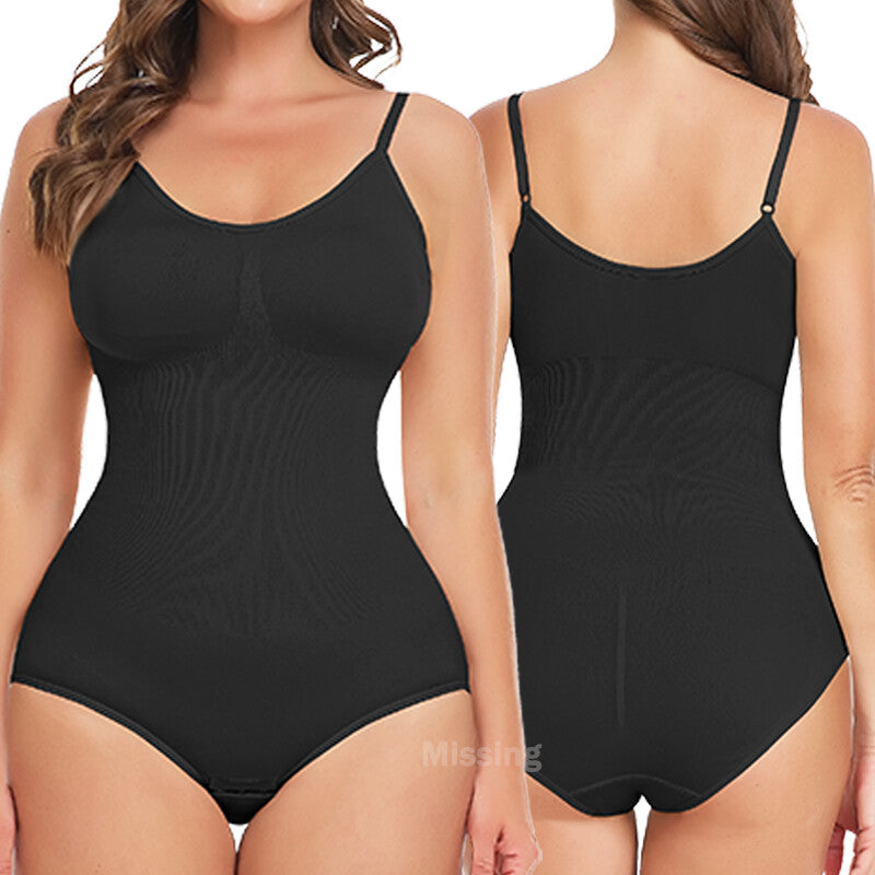 Thong Shapewear Bodysuit Women'S Tummy Control Snatched Full Body Shapewear