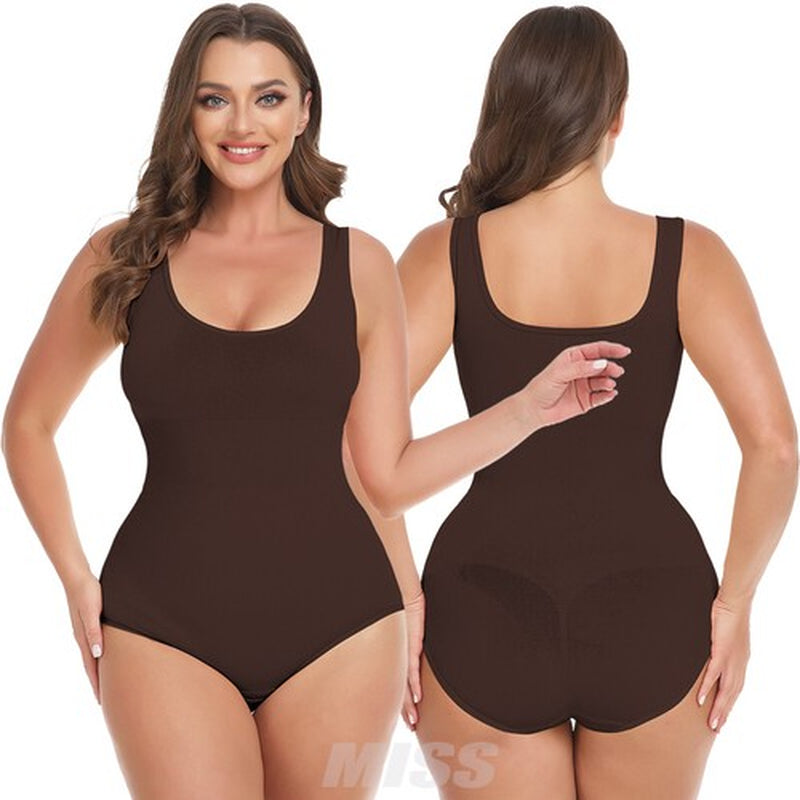 Thong Shapewear Bodysuit Women'S Tummy Control Snatched Full Body Shapewear