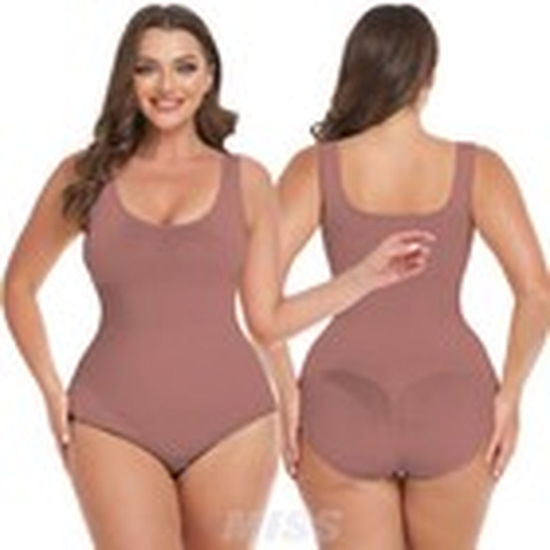 Thong Shapewear Bodysuit Women'S Tummy Control Snatched Full Body Shapewear